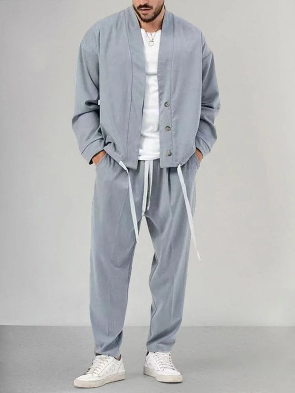 Ensembles veste 2 pièces décontractés