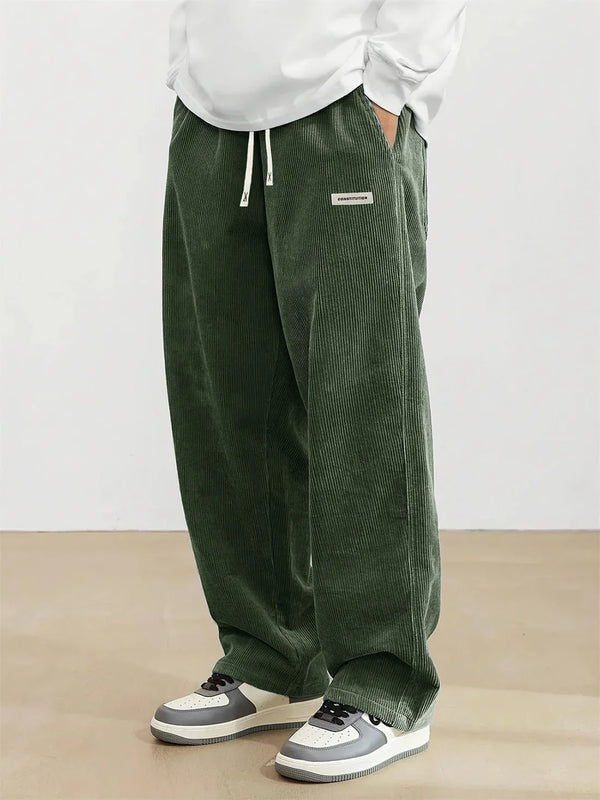 Pantalon sport vintage velours – Homme